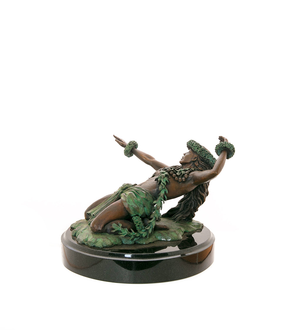 Bronze Sculpture "Ka Leo o Haukani'"