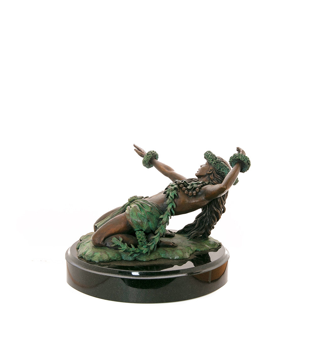 Bronze Sculpture "Ka Leo o Haukani'"