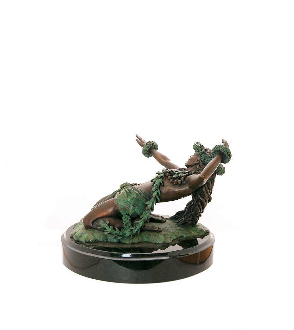 Bronze Sculpture "Ka Leo o Haukani'"