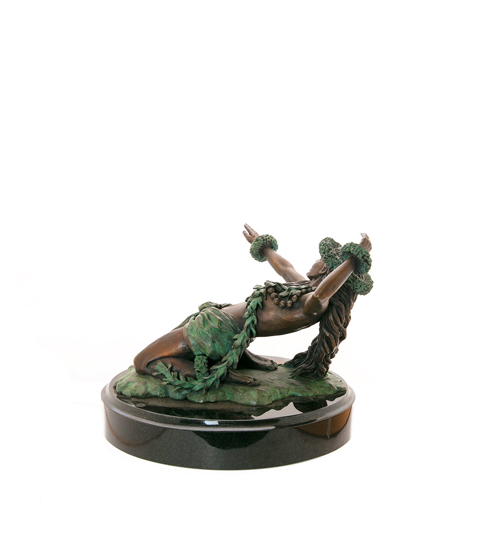 Bronze Sculpture "Ka Leo o Haukani'"
