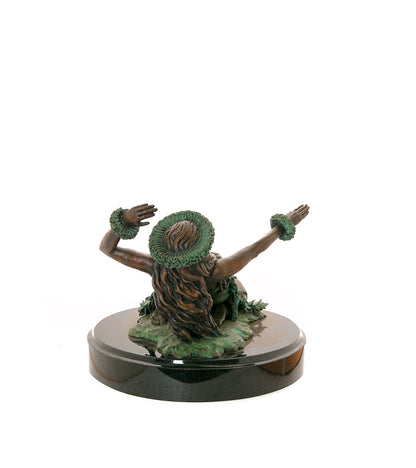 Bronze Sculpture "Ka Leo o Haukani'"