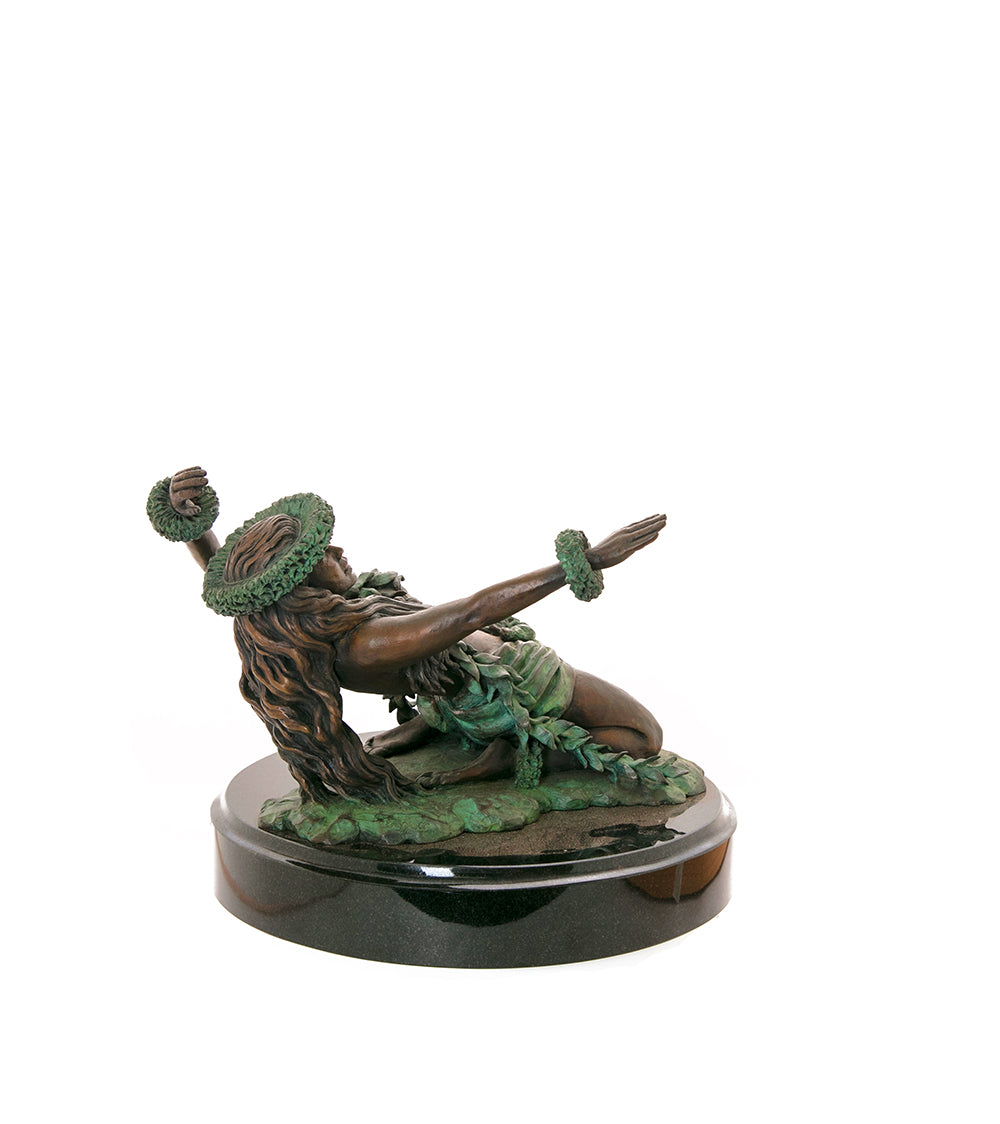 Bronze Sculpture "Ka Leo o Haukani'"