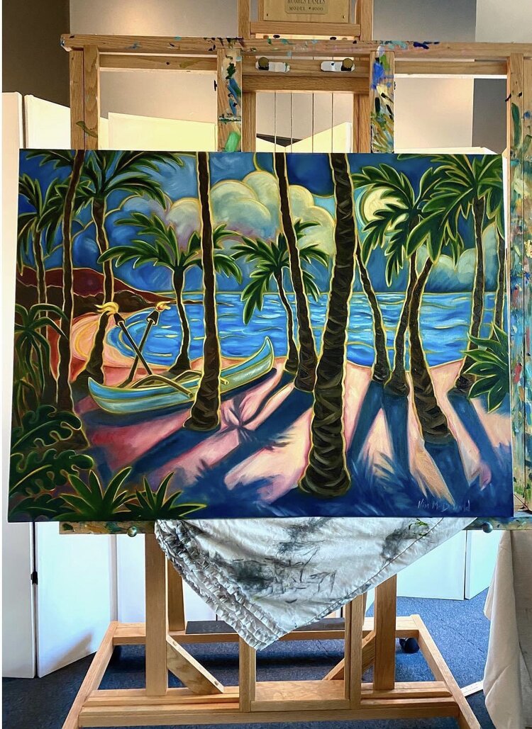 Moonrise Over Mama's by Kim McDonald