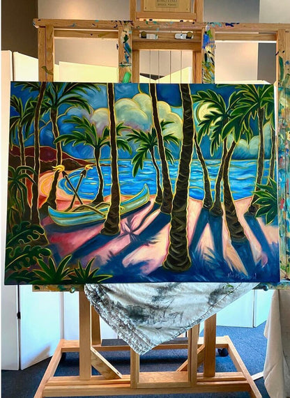 Moonrise Over Mama's by Kim McDonald