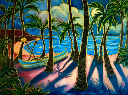 Moonrise Over Mama's by Kim McDonald