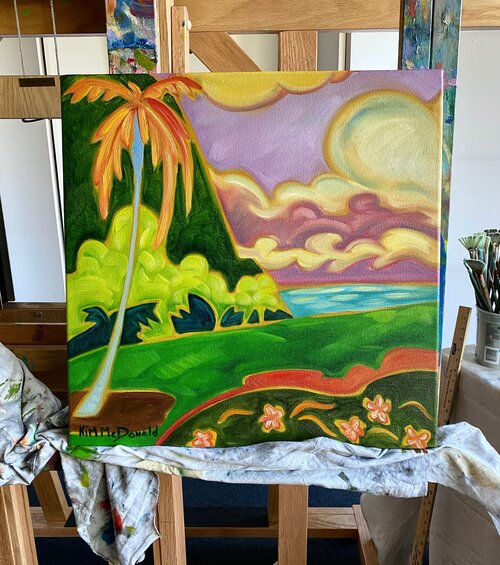 Original Painting: Waters View by Kim McDonald