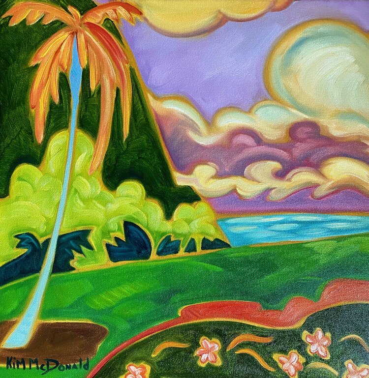 Original Painting: Waters View by Kim McDonald