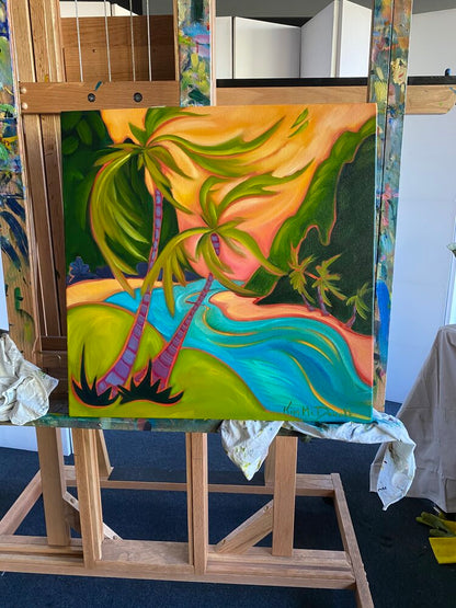 Original Painting: Autumn in the Islands by Kim McDonald