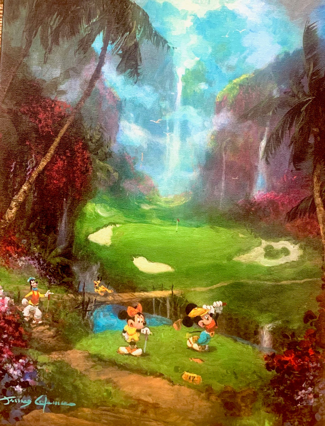 17th Tee in Paradise by James Coleman