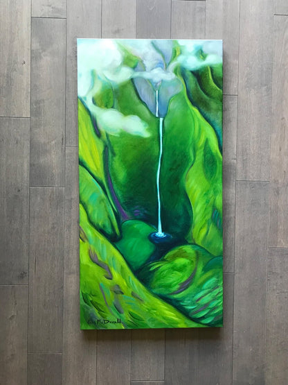 Pintura original: Bendiciones del cielo de Kim McDonald 