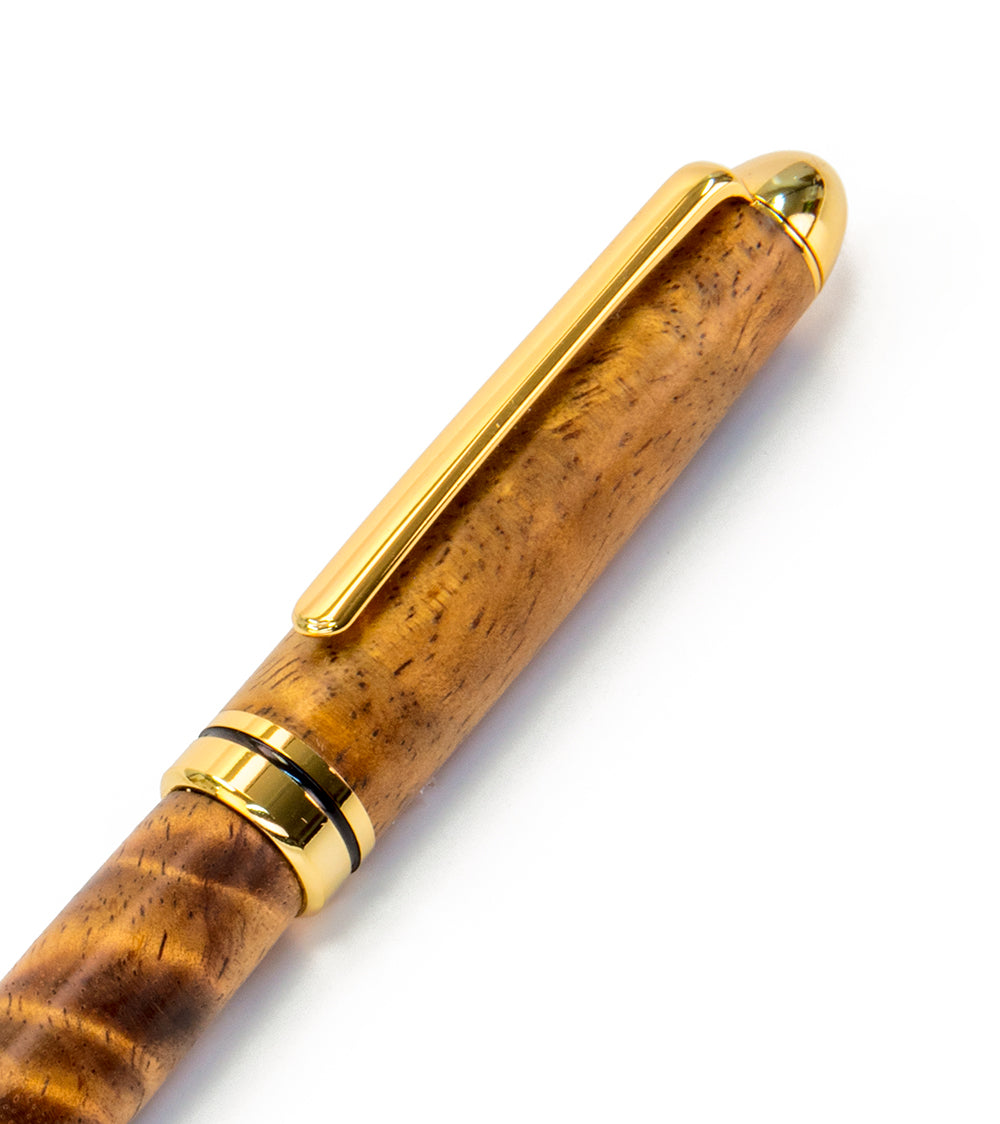 Koa Designer Gold Pen