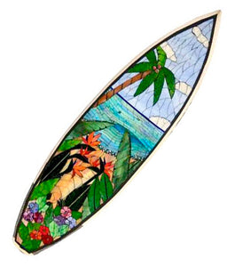 Surfboard "Silver Strand" by Julie Sobolewski