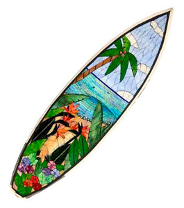 Surfboard "Silver Strand" by Julie Sobolewski