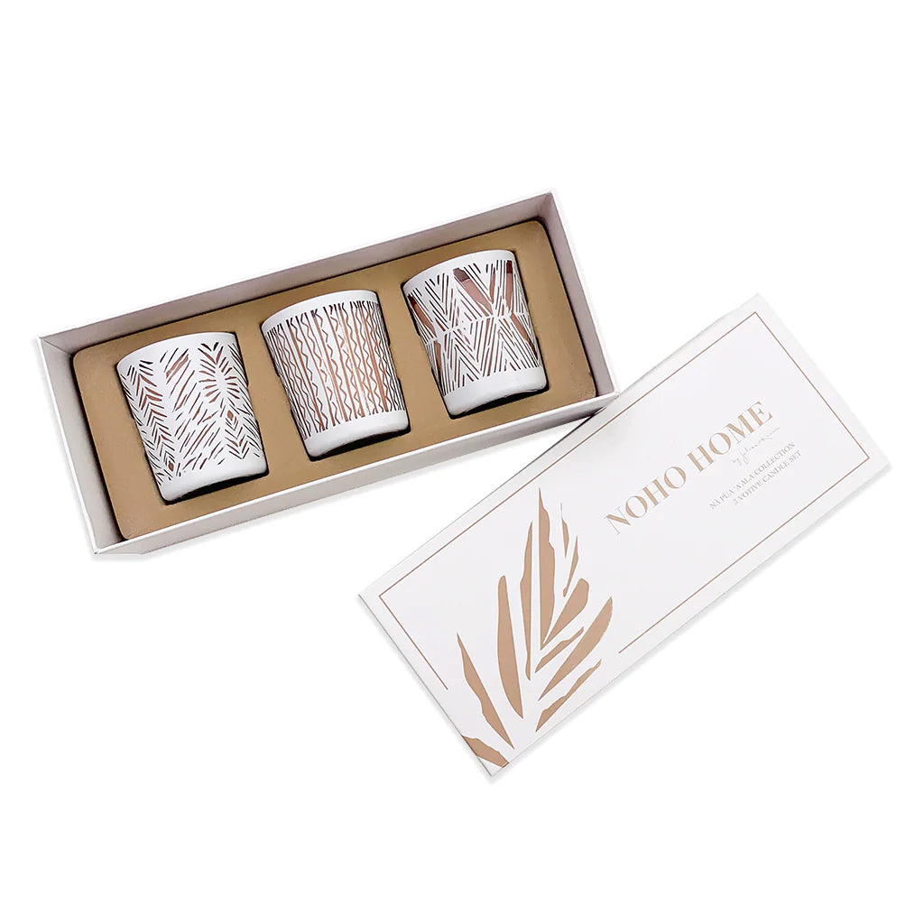 Noho Soy Candle Votive Trio