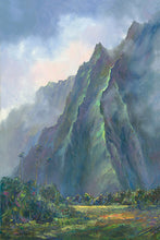 Original Painting: Kahalu’u Home by Michael Powell