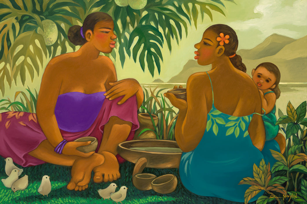 Original Painting: Kava Time by Tim Nguyen