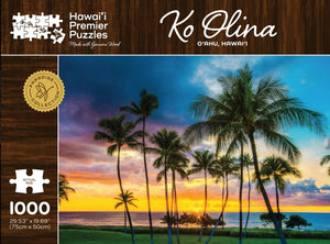 "Ko'Olina" Wooden Jigsaw Puzzle