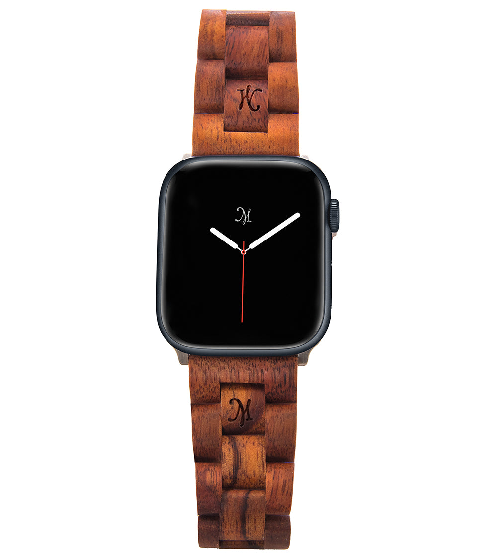 アップルウォッチ バンド ハワイアンコア マーティン＆マッカーサー Koa Apple Watch ウッドバンドを購入 - Martin & MacArthur