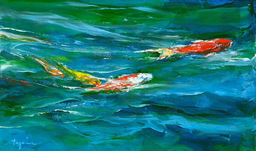 Koi by Hiroshi Tagami