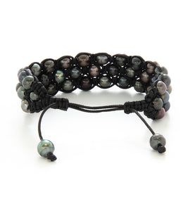 Woven Tahitian Pearl Bracelet (45 Pearls)- 36960C