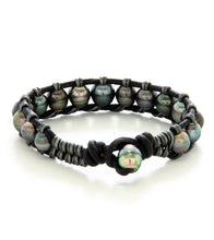 Woven Tahitian Pearl Bracelet (16 Pearls)- 36975C