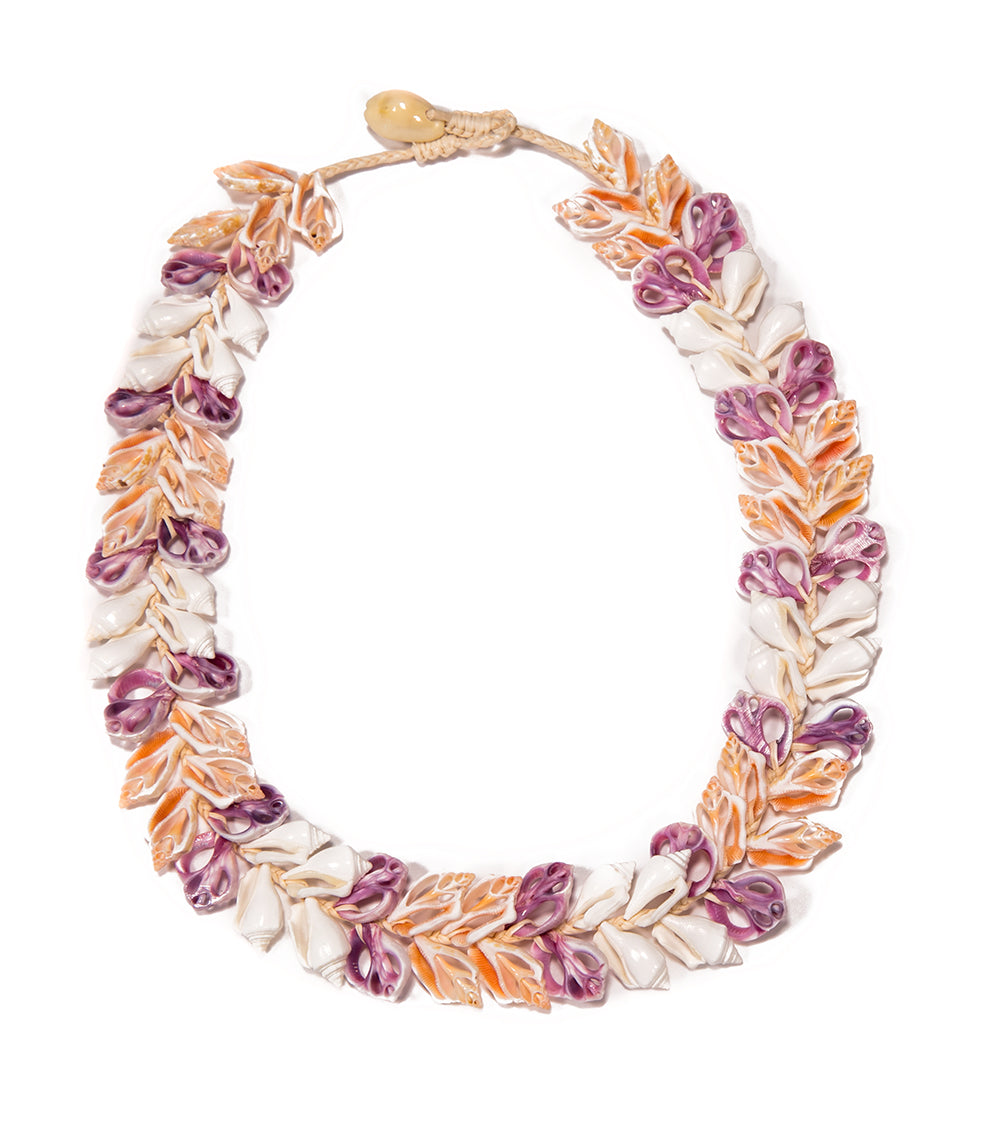 Double Layer Shells Necklace - 52800