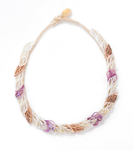 Single Layer with Rose Gold Necklace - 53468