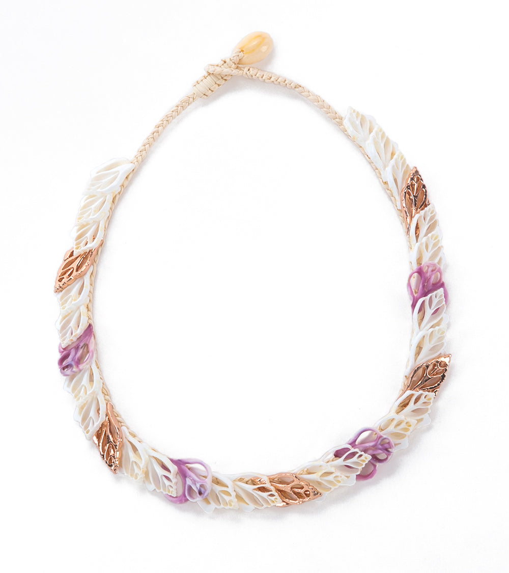 Single Layer with Rose Gold Necklace - 53468