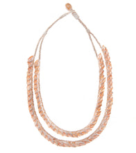 Double Layer w/ Niau Sliced Shells Necklace - 53718