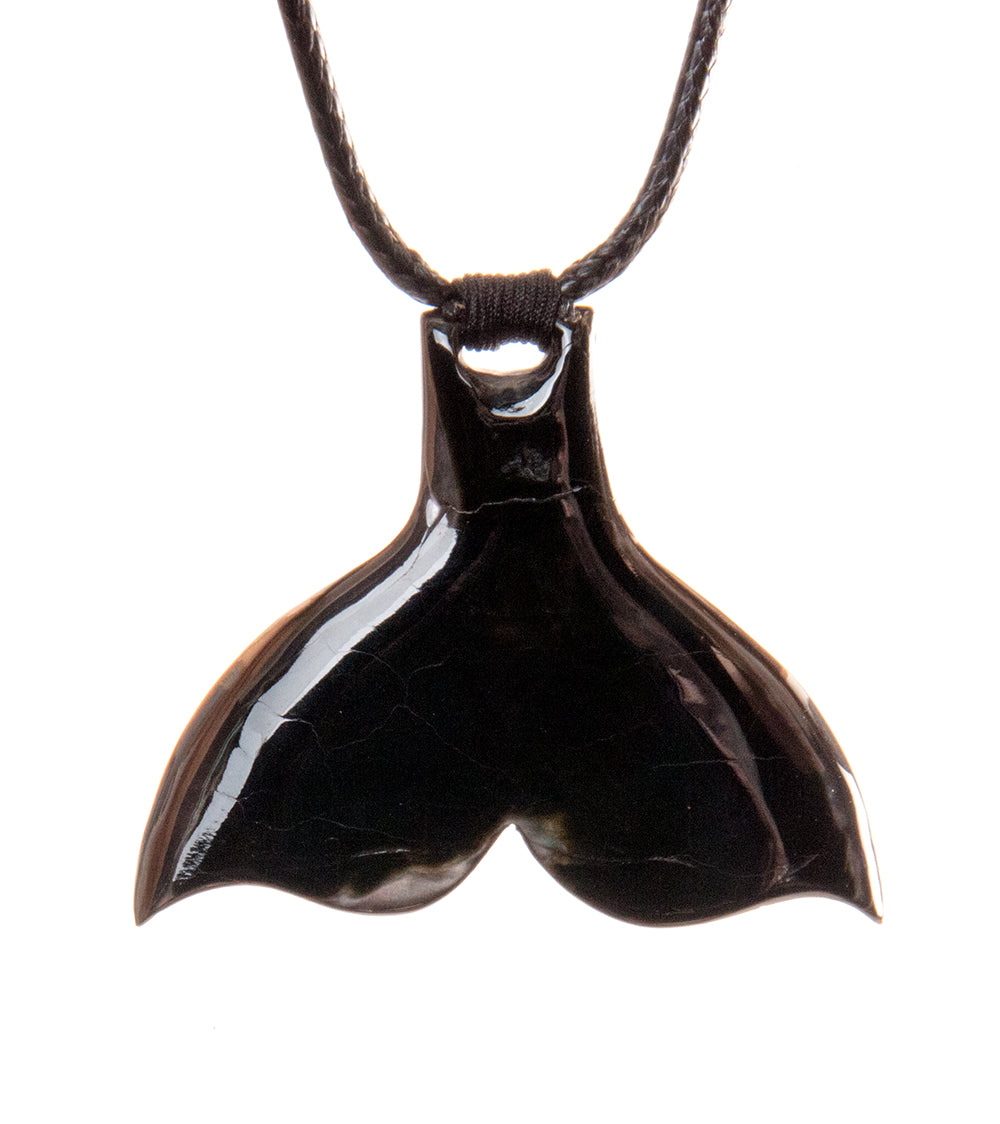 Mother of Pearl "Whale Tail" Necklace - 53728C