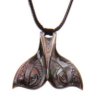 Mother of Pearl "Whale Tail" Necklace - 53728C