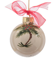 Hawaiian Ceramic Ornament - Palm