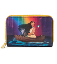 Pocahontas Just Around the Riverbend Zip Around Wallet