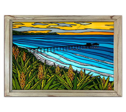 Atardecer en La Jolla por Heather Brown - Prueba de artista