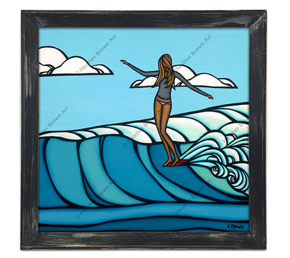 Lady Slide de Heather Brown - Prueba de artista