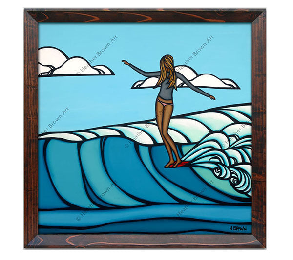 Lady Slide de Heather Brown - Prueba de artista