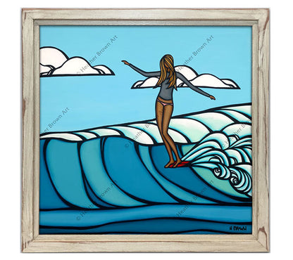 Lady Slide de Heather Brown - Prueba de artista