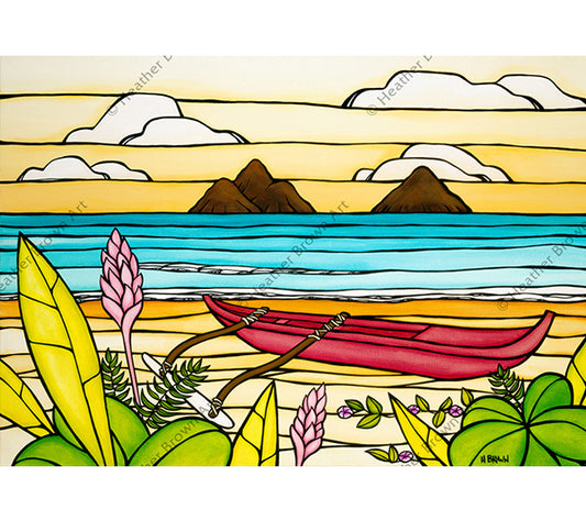 Lanikai Daydream de Heather Brown - Edición limitada Giclée