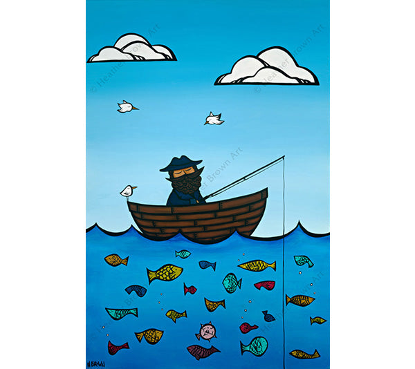 Life at Sea Level by Heather Brown - Artist Proof