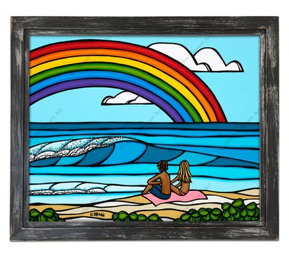 Amor bajo el arcoíris de Heather Brown - Prueba de artista