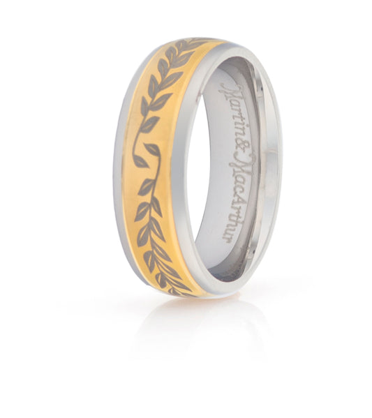 Anillo de eternidad - Malla curva