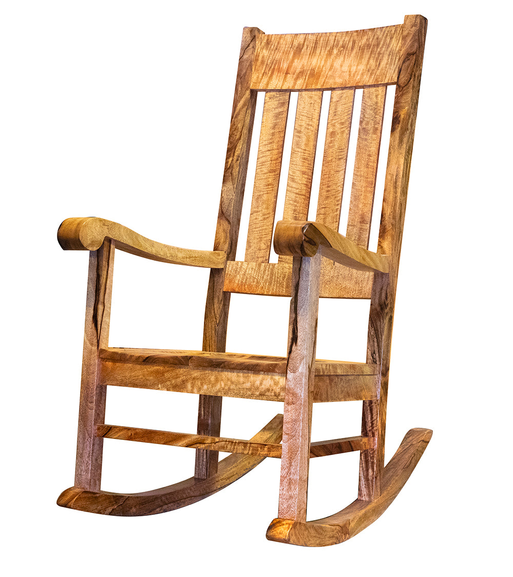 Slat Back Mango Rocking Chair