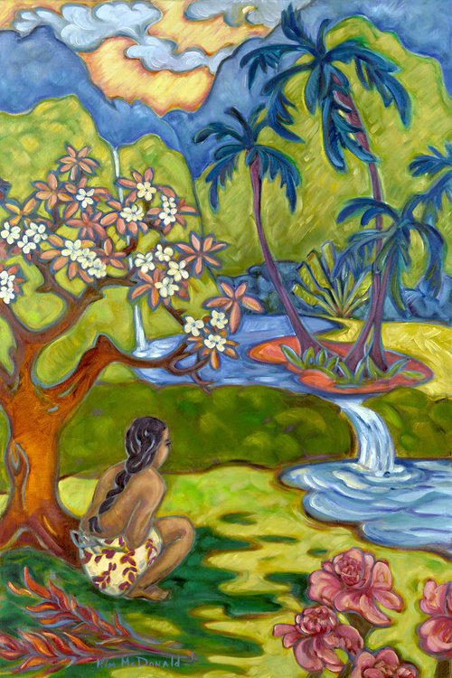 Plumeria Pools by Kim McDonald