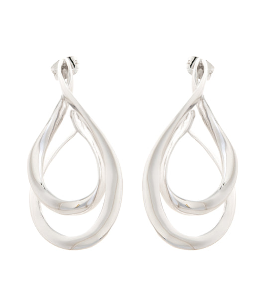 Double Teardrop Earrings