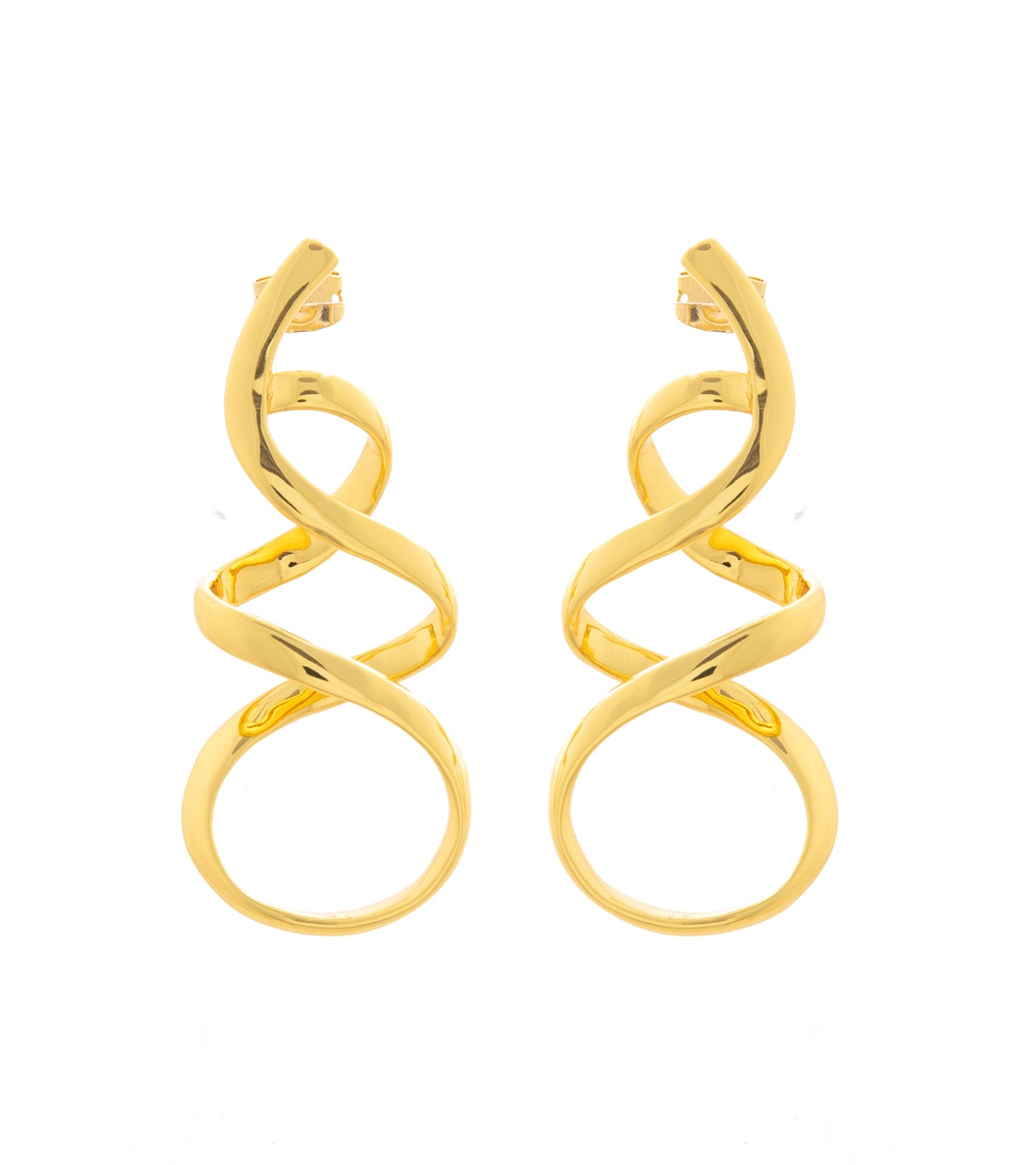 Plume Gold Earrings