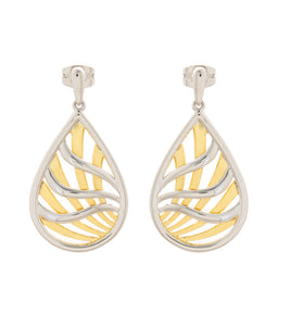 Seaweed Teardrop Earrings