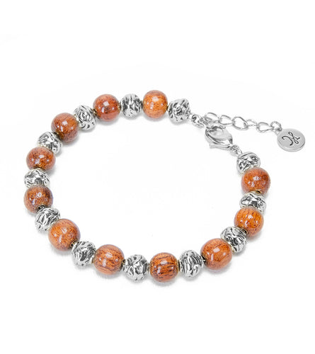 Maile Koa Pearl Bracelet