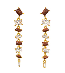 Koa CZ Earrings Koa Fine Jewelry