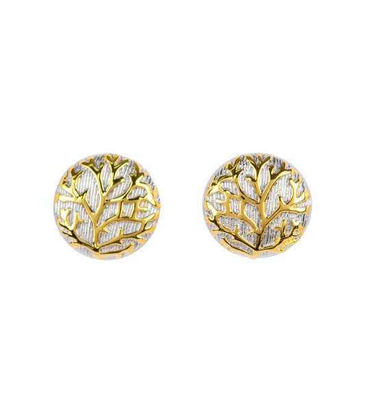 Puna Coral Reef Stud Earrings