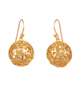 Hukilau Sphere with Pearl Earrings
